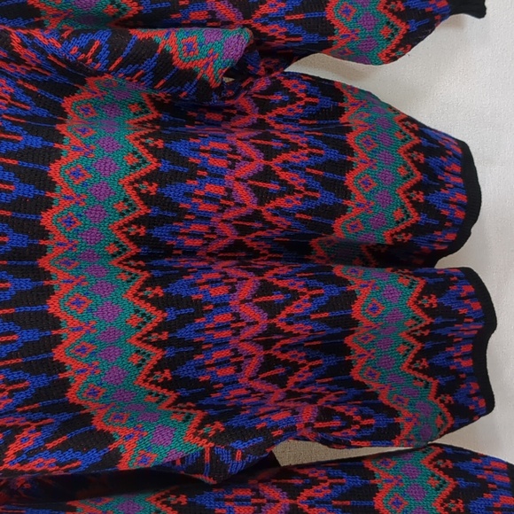 Vintage Tommy Hilfiger Women's 100% Wool Full Zip Sweater Size Large EUC - Picture 12 of 14